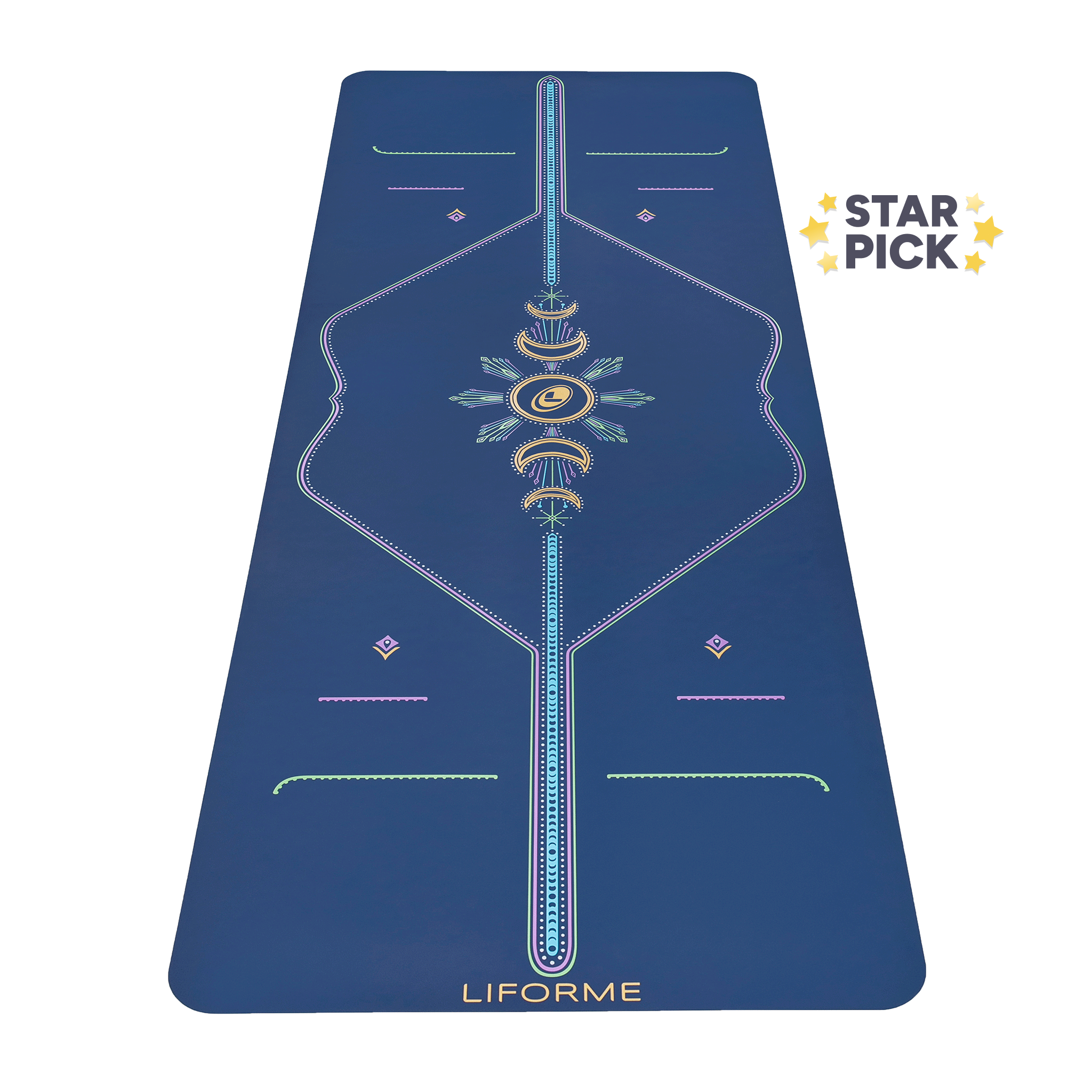 Liforme Cosmic Moon Yoga Mat