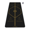 Liforme Black & Gold Travel Yoga Mat