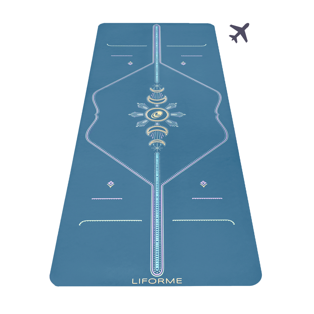 Liforme Cosmic Moon Travel Yoga Mat