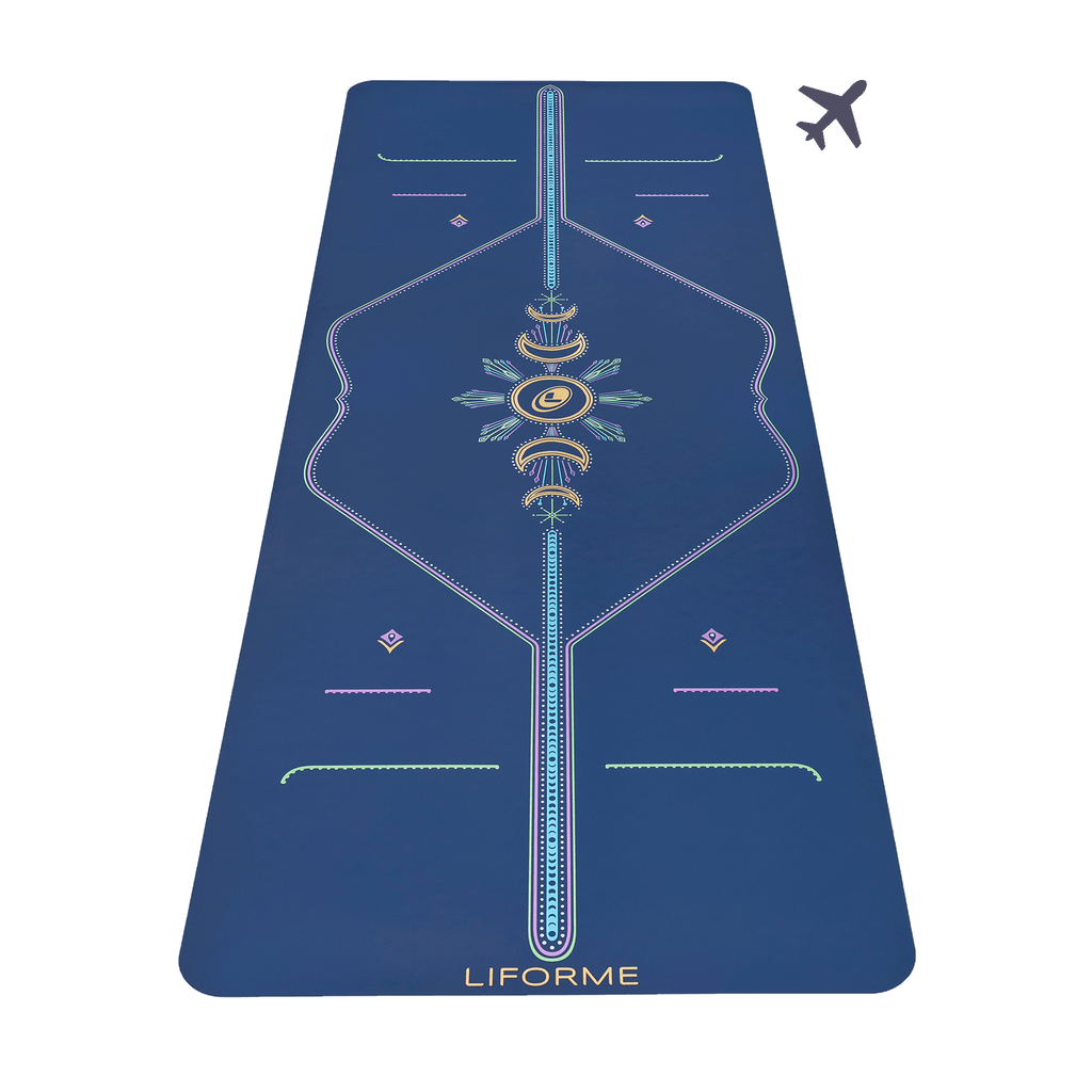 Liforme Cosmic Moon Travel Yoga Mat