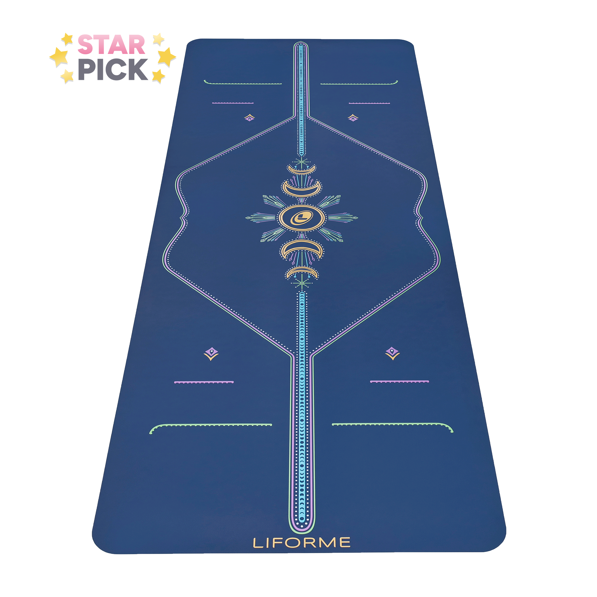 Liforme Cosmic Moon Yoga Mat