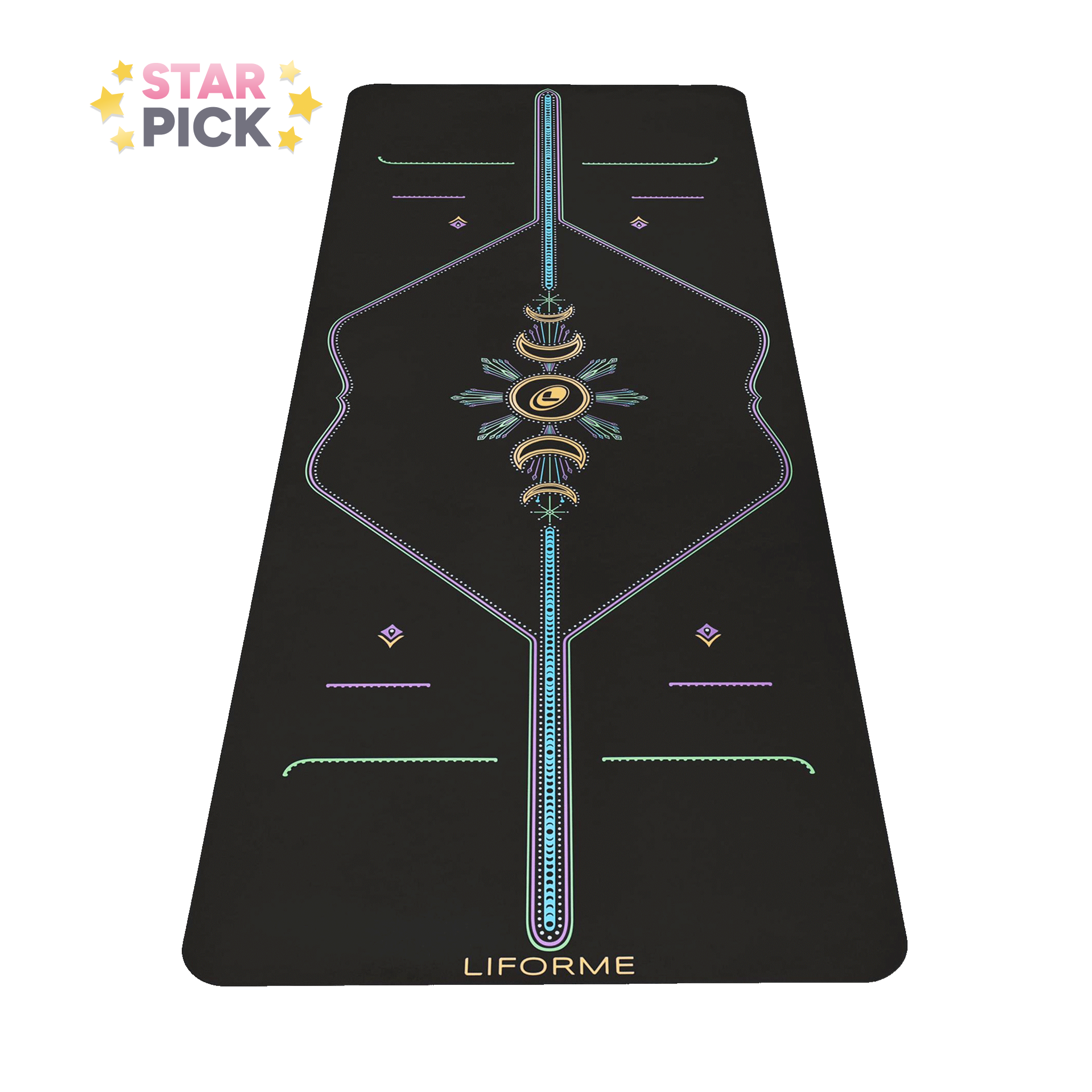 Liforme Cosmic Moon Yoga Mat