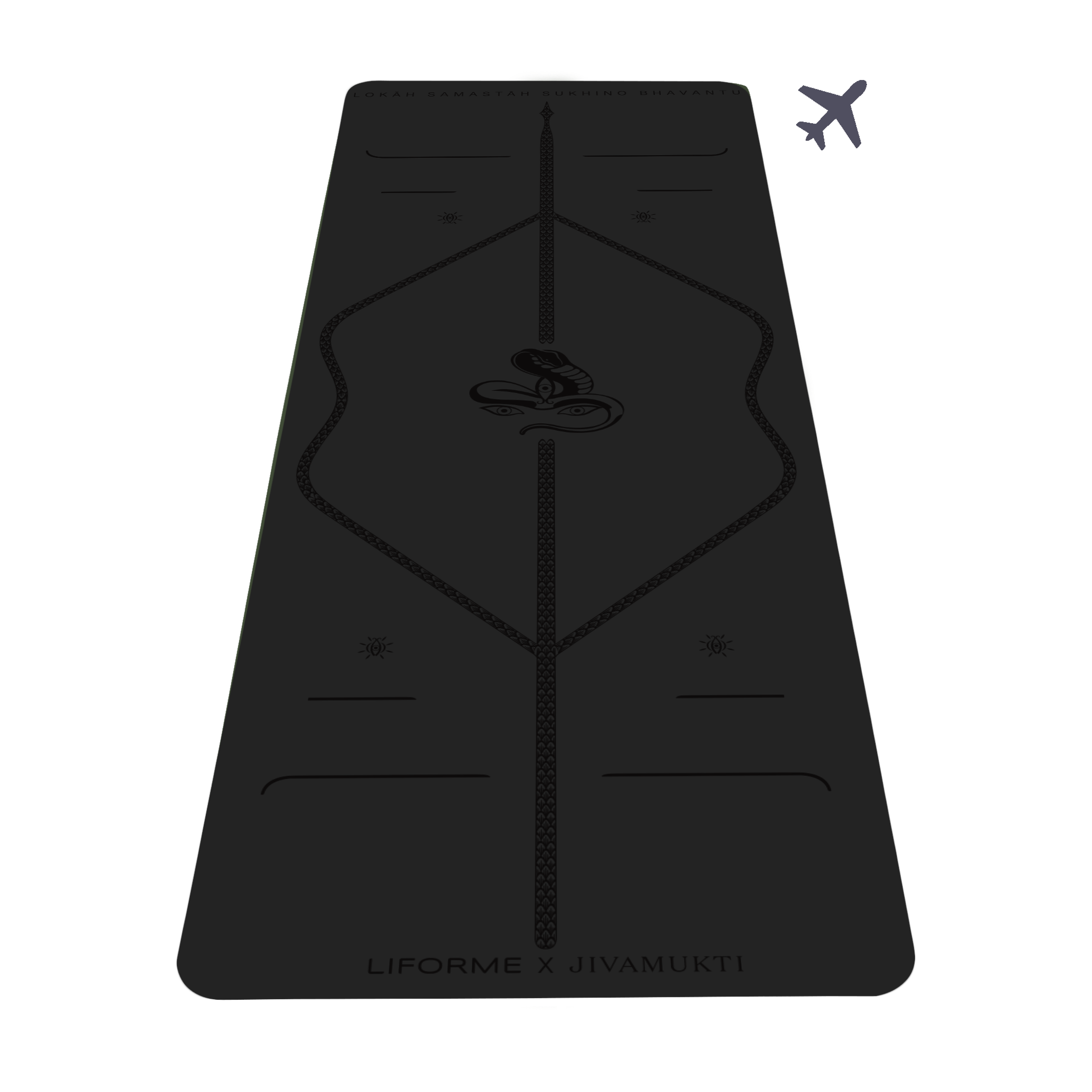 Liforme x Jivamukti Travel Yoga Mat