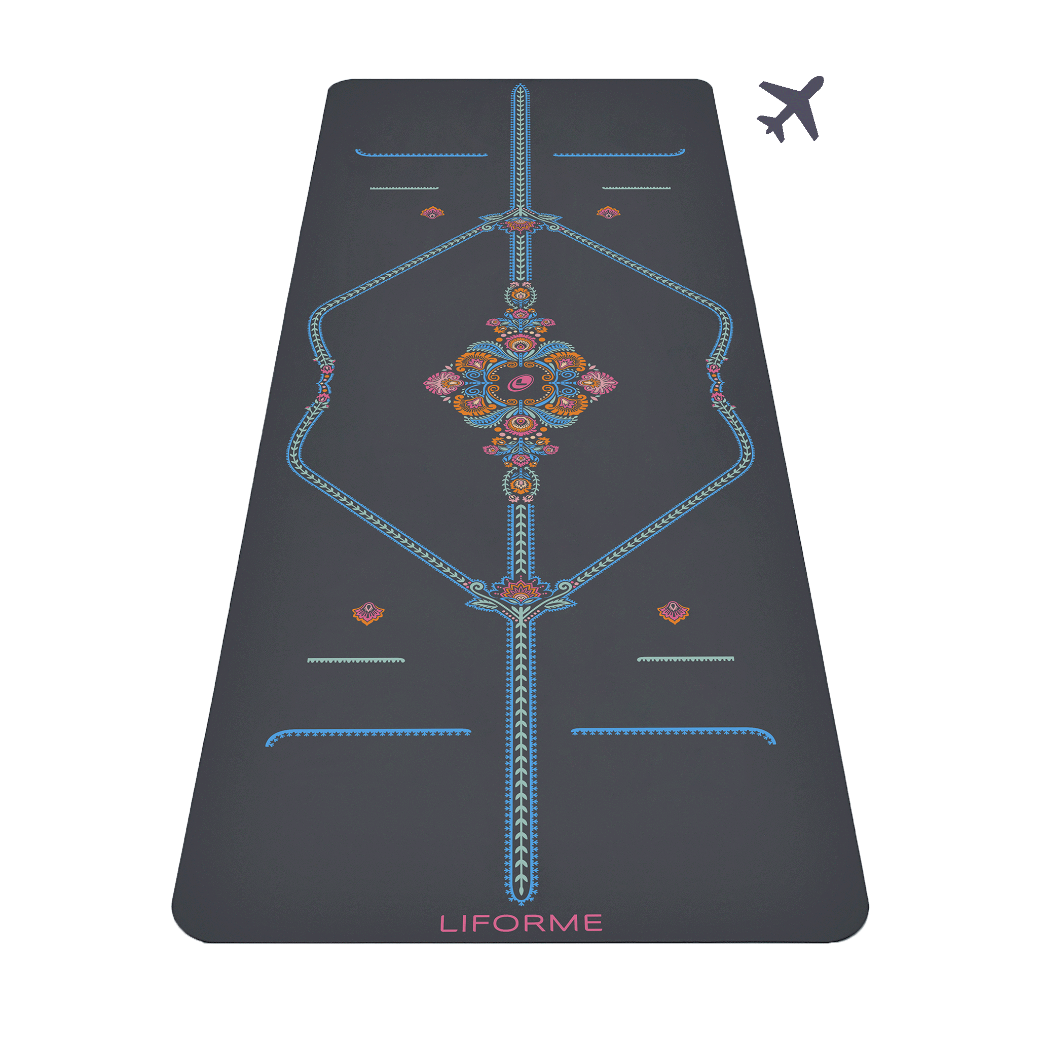 Liforme Mindful Garden Travel Yoga Mat