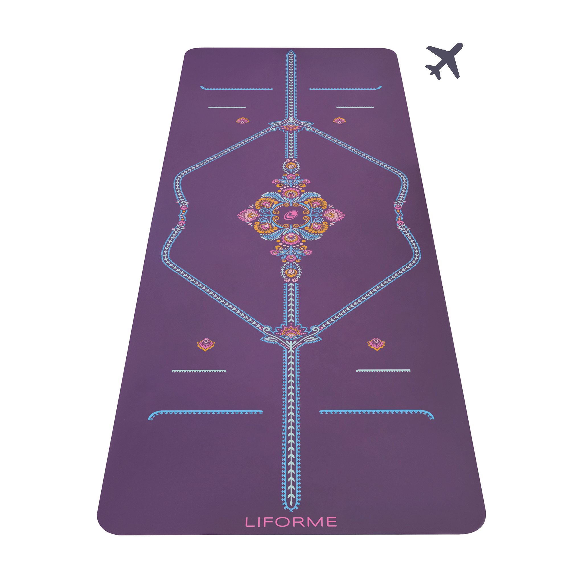 Liforme Mindful Garden Travel Yoga Mat