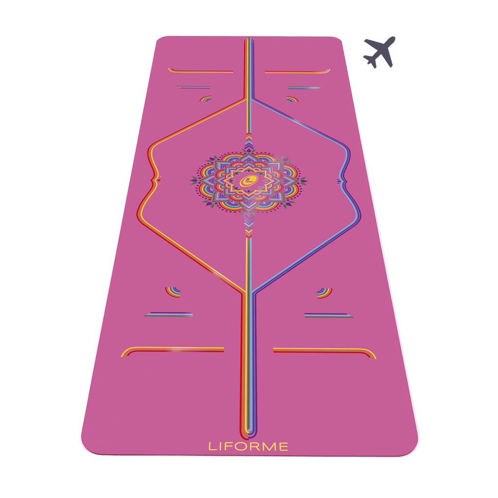 Liforme Rainbow Travel Yoga Mat