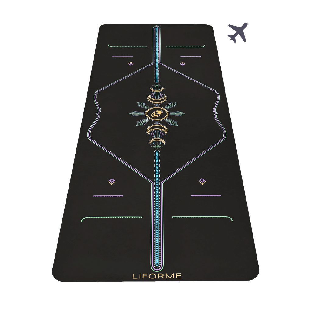 Liforme Cosmic Moon Travel Yoga Mat