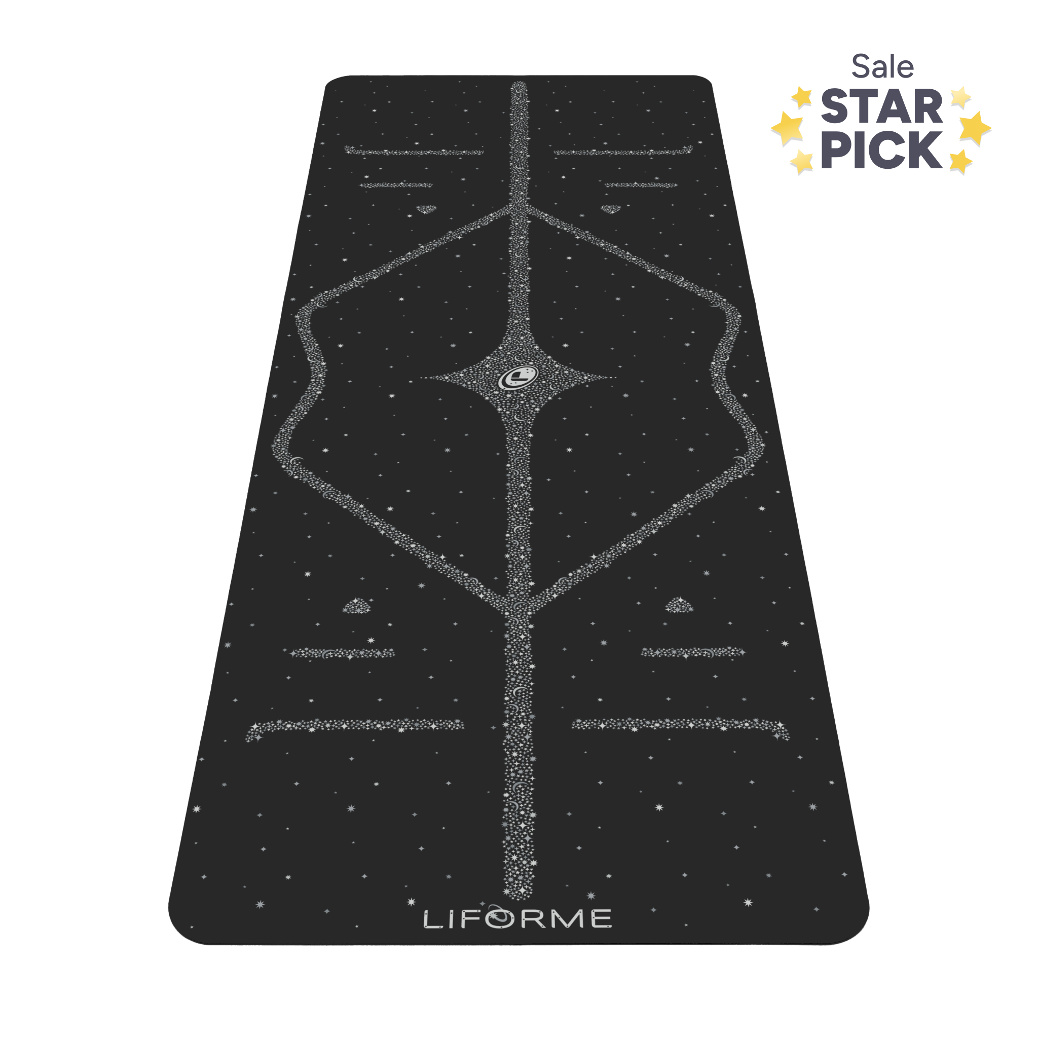 Liforme Magic Galaxy Yoga Mat - Silver