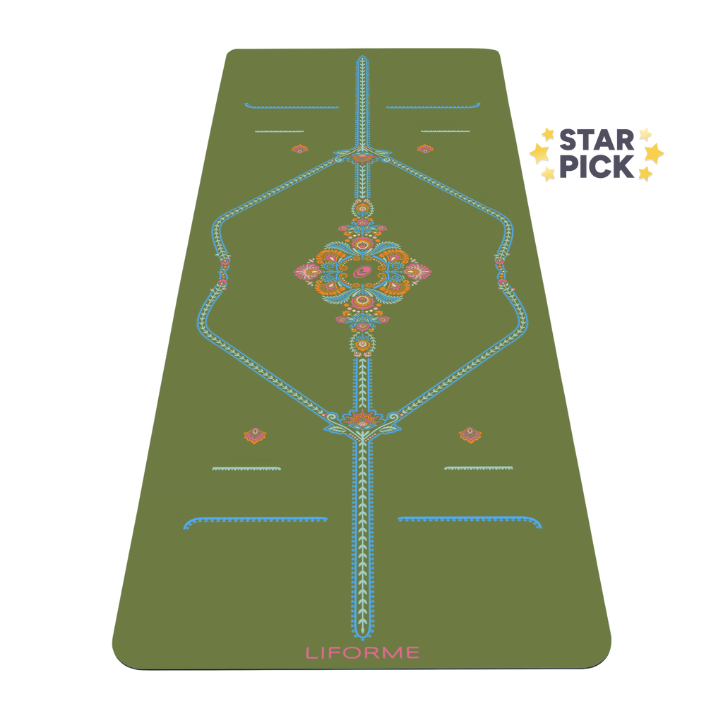Liforme Mindful Garden Yoga Mat
