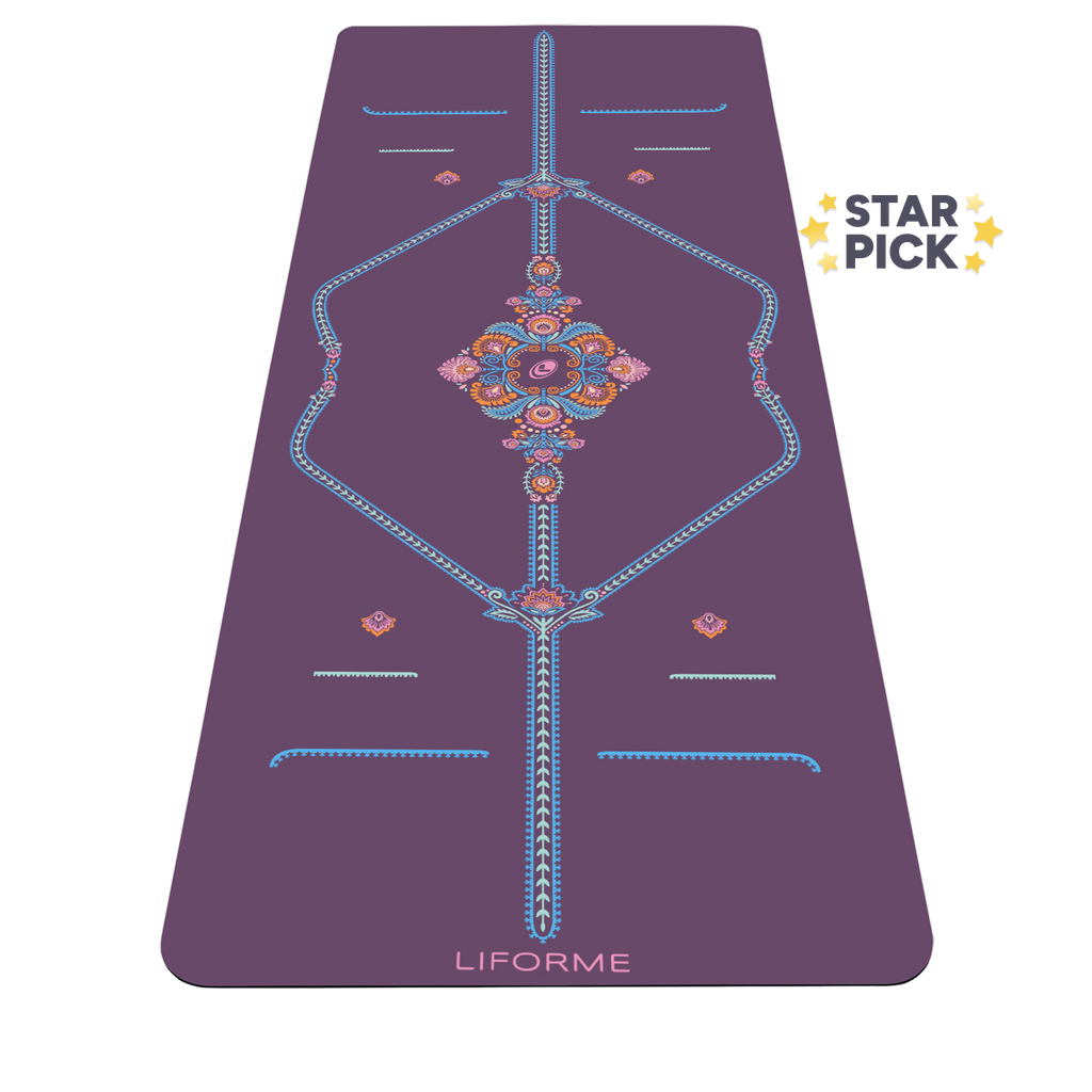 Liforme Mindful Garden XL Yoga Mat