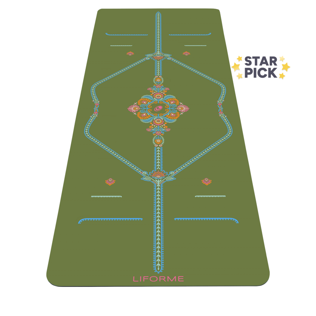 Liforme Mindful Garden XL Yoga Mat