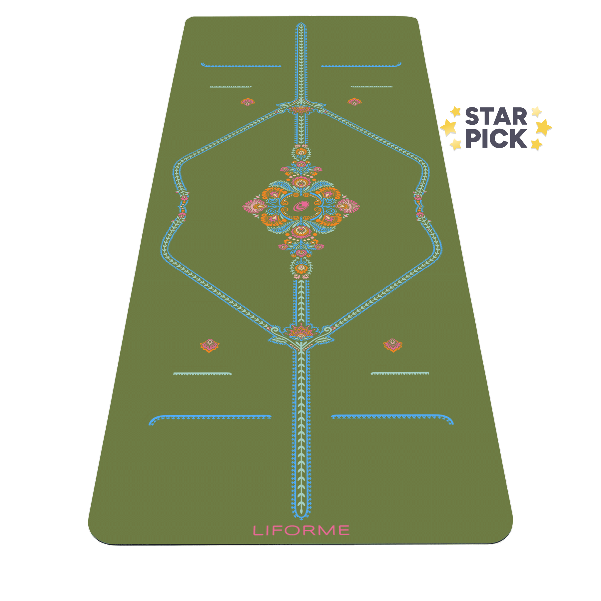 Liforme Mindful Garden XL Yoga Mat