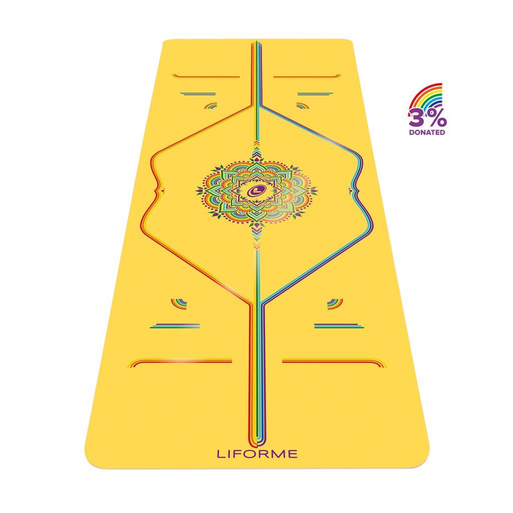 Liforme Rainbow Yoga Mat