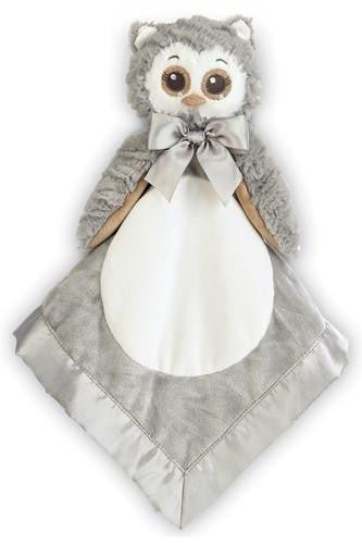 Lil Owlie Snuggler Blanket Personalized