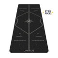 Liforme Magic Galaxy Yoga Mat - Gold & Silver